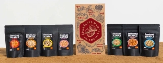 Španělské mandle Valencia VELKÝ dárkový BOX  7ks