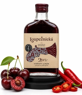 Višňový likér s chilli 20% - 200ml