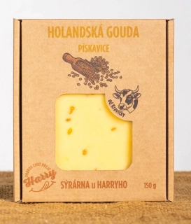 Gouda s Pískavicí v Dárkové krabičce