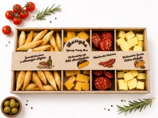 Sýrový párty box od Harryho 320g