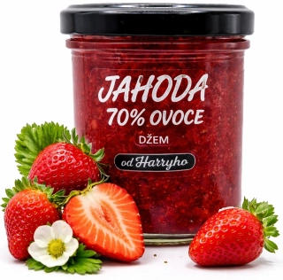 Jahodový džem 70% ovoce 170g