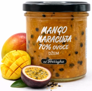 Mango - Maracuja džem 70% ovoce 170g