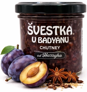 Švestkové Chutney s Badyánem 170g 