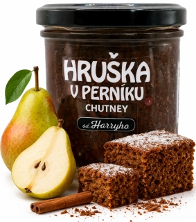 Hruškové Chutney s Perníkovým kořením 170g