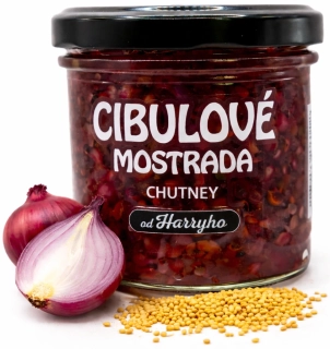 Cibulové chutney s hořčičným semínkem 170g- Mostarda