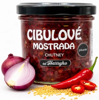 Cibulové chutney pikantní Hořčičné semínko 170g